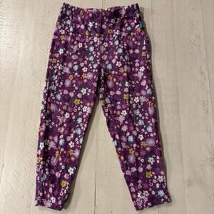 Posh Peanut Disney Frozen Sisters Floral Leggings Size 12-18 Months EUC